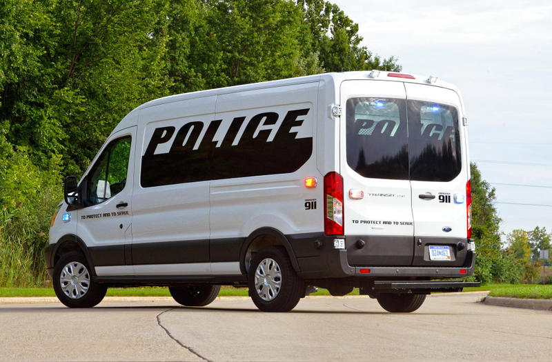 Illustration for article titled The 2015 Ford Transit Prisoner Transport Is A Supermax Prison On Wheels